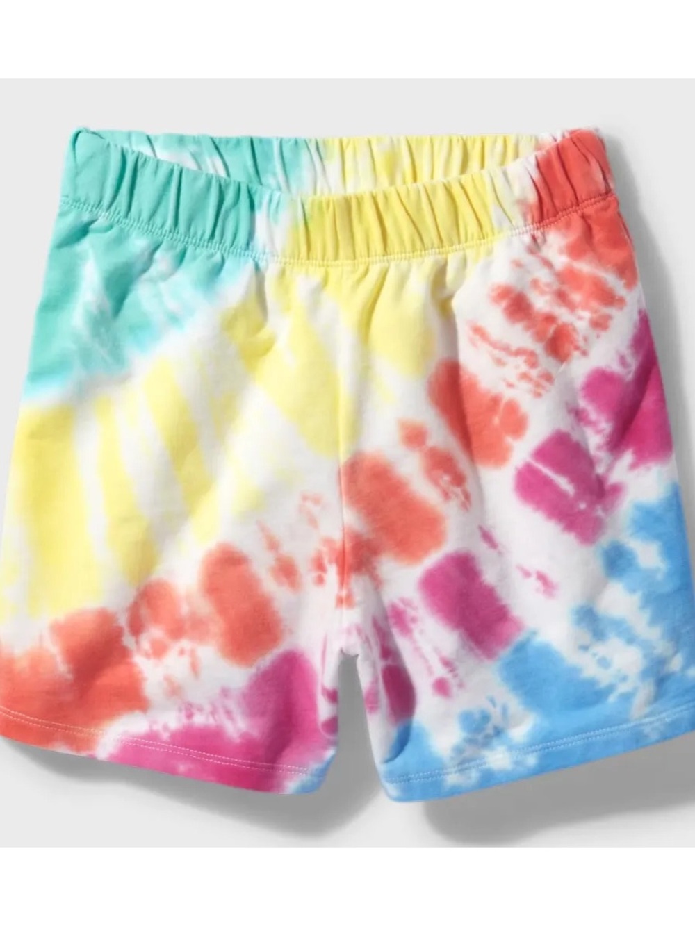 Sugar & Jade Girls Tie-Dye Elastic Waist Shorts Multicolor